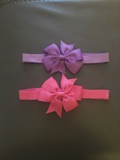 Baby girls headbands x2 
