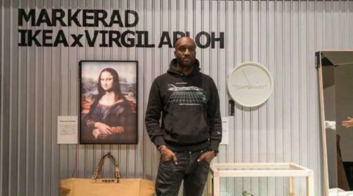 Virgil Abloh X IKEA MARKERAD Temporary Wall clock white from Virgil Abloh X IKEA MARKERAD Temporary Wall clock white from