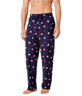 $65 Club Room Men'S Pajamas Lounge Pants Blue Polyester Soft