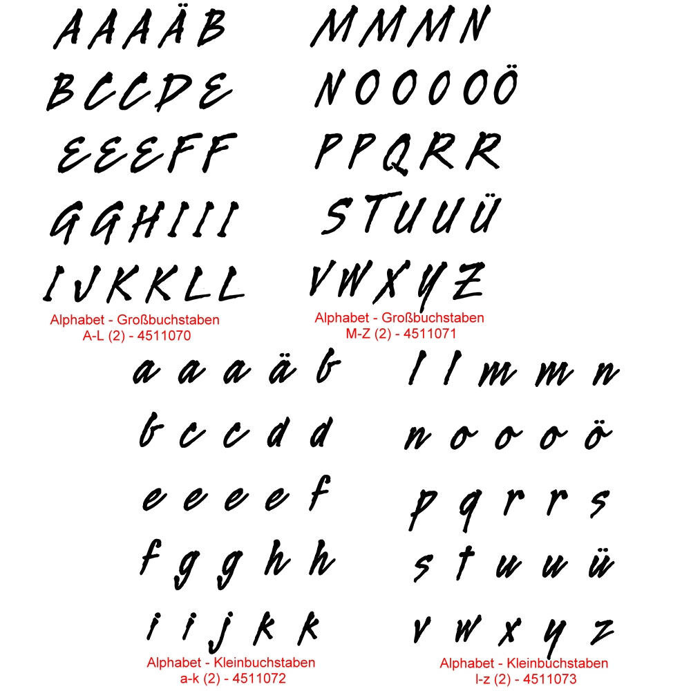 Druckbare Kleinbuchstaben Des Alphabets