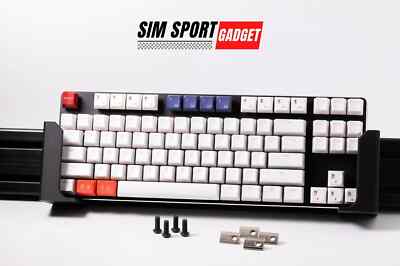 Large Keyboard Mount / Holder for 8020 Profile Sim Racing image 1 Large Keyboard