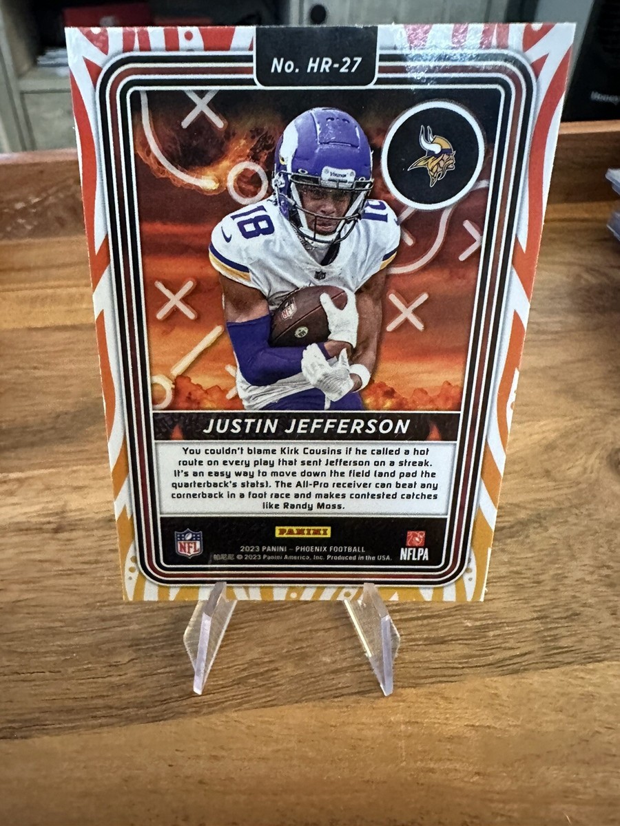 2023 Panini Phoenix - Hot Routes Minnesota Vikings Star Justin