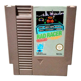 CONSOLE SUPER NINTENDO NES + GIOCO RAD RACER - MADE IN JAPAN