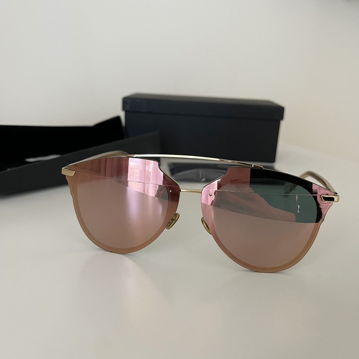 Eye Glasses Rose Gold Mirrored Sunglasses Dior Rose Gold Christian