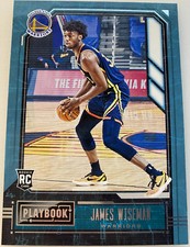 2020-21 Panini Chronicles Playbook James Wiseman #176 Golden State ROOKIE Card