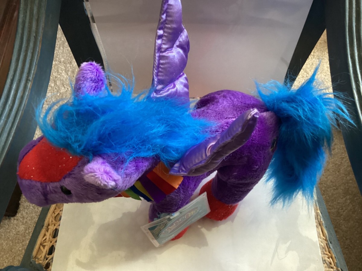 WEBKINZ RAINBOW PEGASUS HM692 - NEW WITH SEALED CODE - VERY