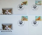 RUSSIA RUSSLAND 2020 3/20 Katzen Cat Breeds Fauna Haustiere Domestic Animals FDC