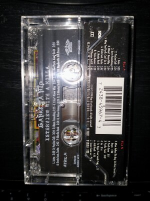 洋楽 gangsta nip/interview with a killa g-rap GANKSTA NIP - INTERVIEW WITH A KILLA (CD promo VG 1998 Rap-A-Lot