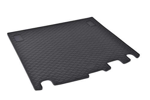 Tapis De Sol Caoutchouc 3D Pour Ford Ranger Double Cab 2019 Et + - Noir, Antidérapant, Résistant - Avec Clips