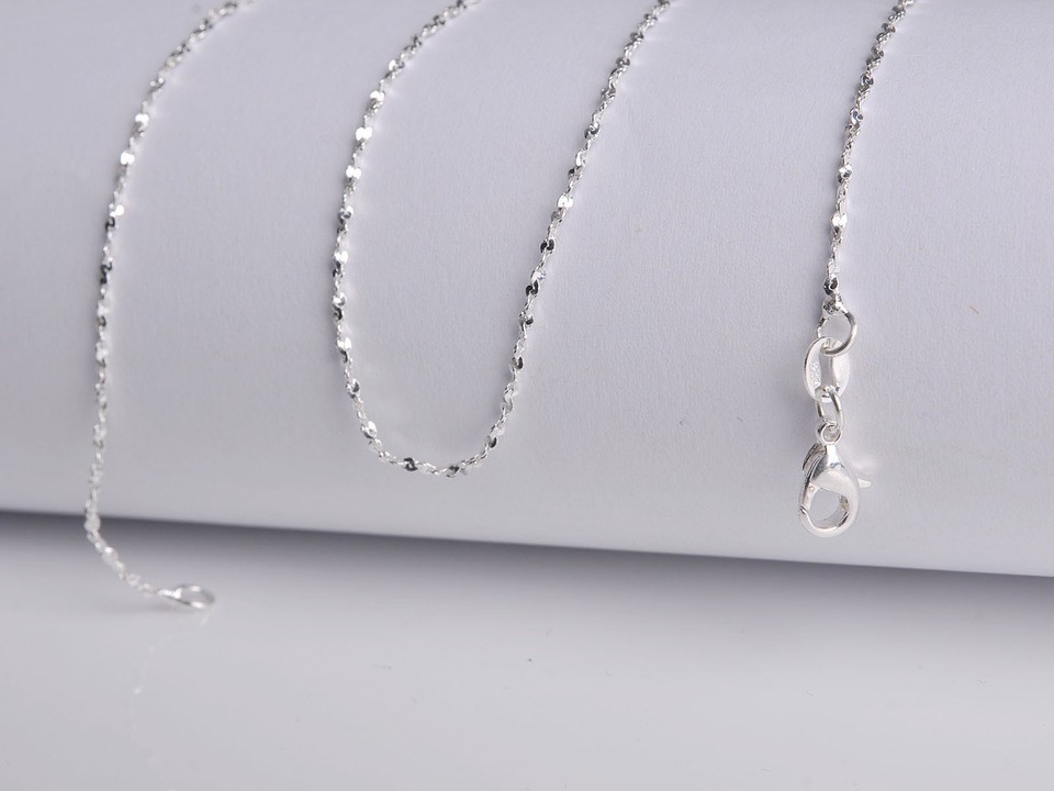 5PCS 18inch Wholesale Jewelry Lot 925 Silver STAR Chain Necklace For