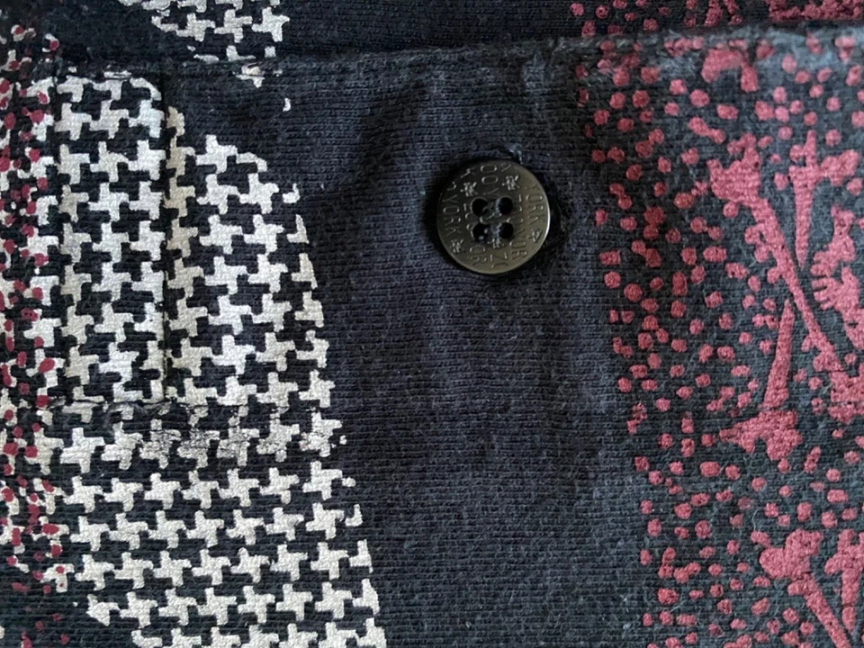 Zoo York Men's Black Graphic Short Sleeve Polo  Shirt Size L - Image 3 of 4