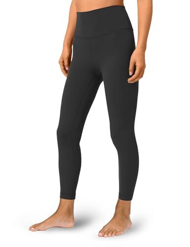 Women Butterluxe High Waisted Workout Leggings Buttery Small 7/8 Length Black