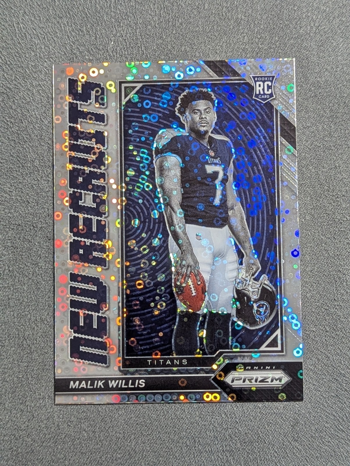 Malik Willis Panini Prizm New Recruits #NR3 No Huddle