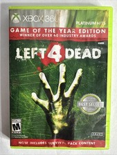 Left 4 Dead - Microsoft Xbox 360 (XB360) Complete in Box CIB Working/Tested