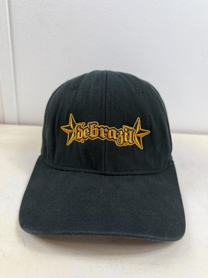 Flexfit Hat Cap Fitted Mens L/XL Black Debrazil Jiu-Jitsu Logo Stretch