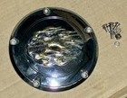 HARLEY CHROME 5 HOLE DERBY INSPECTION COVER 1999-2017 TWIN CAM SOFTAIL DYNA