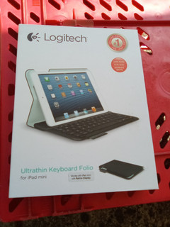 Logitech Ultrathin M1 Y R0044 Black Bluetooth Keyboard Folio for iPad Mini