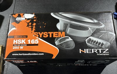 Hertz 6.5  Component Set Hi Energy 2 Way System *Open Box *