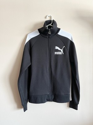 Puma Black Tracksuit Jacket (mens Medium)