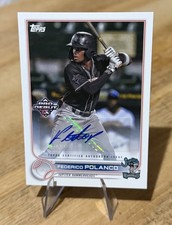 Federico Polanco 2022 Topps Pro Debut PROSPECT AUTO Jupiter Hammerhead Autograph