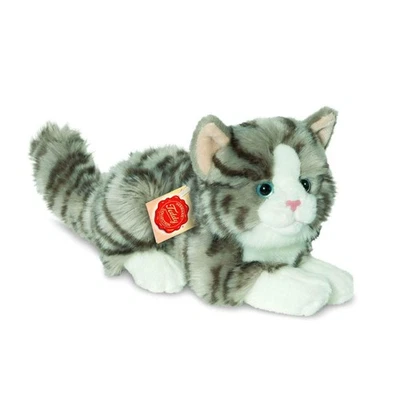 Teddy Hermann 90691 Kat 20 cm, knuffeldier, pluche dier met gerecyclede vulling - Imagen 1 de 4