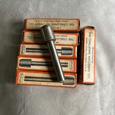 Lot of 7 New Challenge 2.25'' Drill Bit 7/16 Hollow Paper Drill CD7 Bindery Parts
