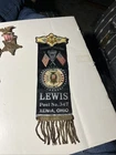 GAR Grand Army Of The Republic Ribbon Pin Xenia Ohio