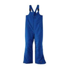Lands End Girl Blue Squall lron Knee Winter Ski Snow Bib Suit Pants Overalls 10