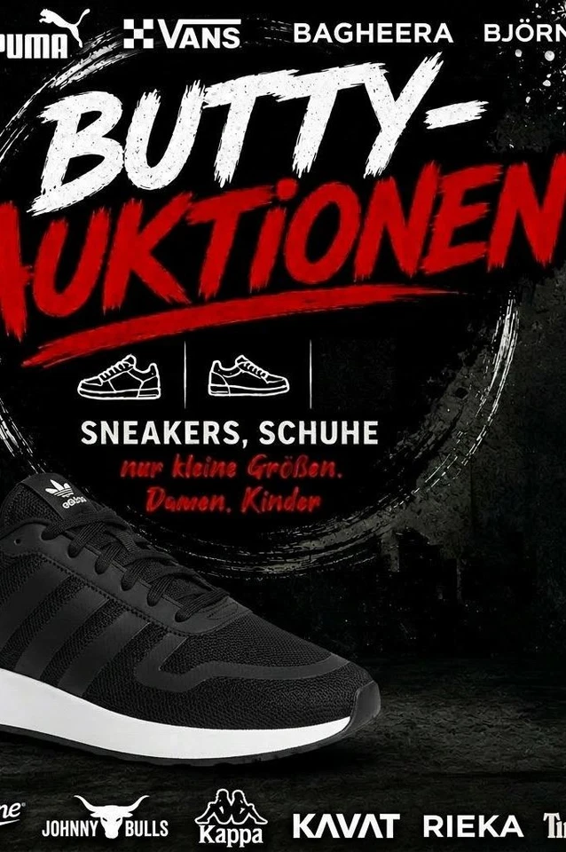 Schuhe, Sneakers nur kleine Größen. Damen, Kinder