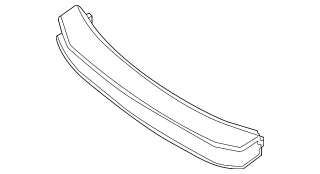Genuine Nissan Bumper Impact Absorber 62090-5AA2ANew OEM NISSAN Part QTY 1(Please Provide VIN)