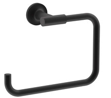 Kohler K-14441-BL Purist Wall Mounted Towel Ring, Matte Black
