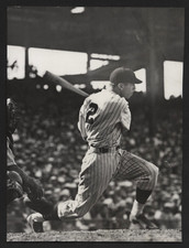 BILLY HERMAN Chicago Cubs ROOKIE Superstar 1932 Original Photo 6.5 x 8.5 Type 1