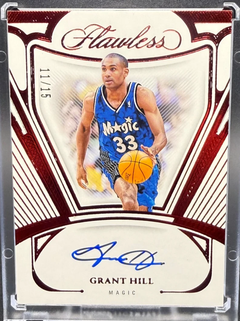 Grant Hill Basketball Autographed Sports Trading Cards