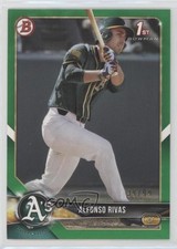 2018 Bowman Draft Green 34/99 Alfonso Rivas #BD-141 08jk