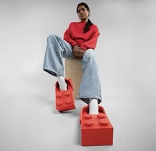 Crocs X Lego Brick Clog Red Presale 02/16 - Size M12 / W14
