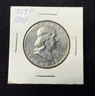 Franklin Half Dollar 1959 Philadelphia Proof Silver Uncirculated 50C