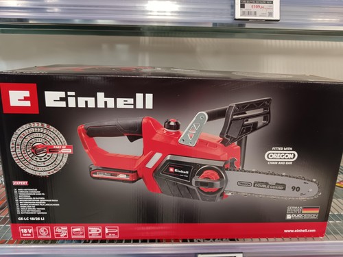 EINHELL ITALIA ELETTROSEGA A BATTERIA GE-LC 18 LI KIT 4501760 - Foto 1 di 2