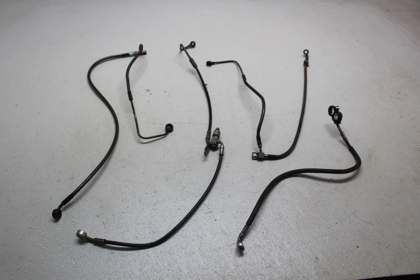 2011 Harley-davidson Blackline Fxs Front Rear Abs Brake Caliper Hoses Lines