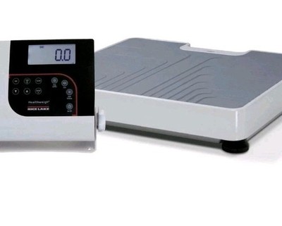 Rice Lake 121304 150-10-7 Digital Physician Scale Floor-Level,550lbx0.2lb