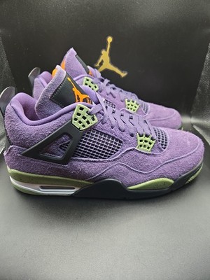 New Nike Air Jordan 4 Retro Canyon Purple AQ9129-500 Women s 11.5 Men s 10