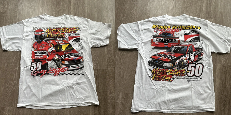 Greg Biffle Racing Big Shirt 1999 #50 2 side size White