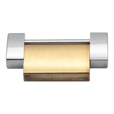 Genuine TIFFANY & Co. Atlas Dome Silver, Gold 18mm Watch Band Bracelet Link