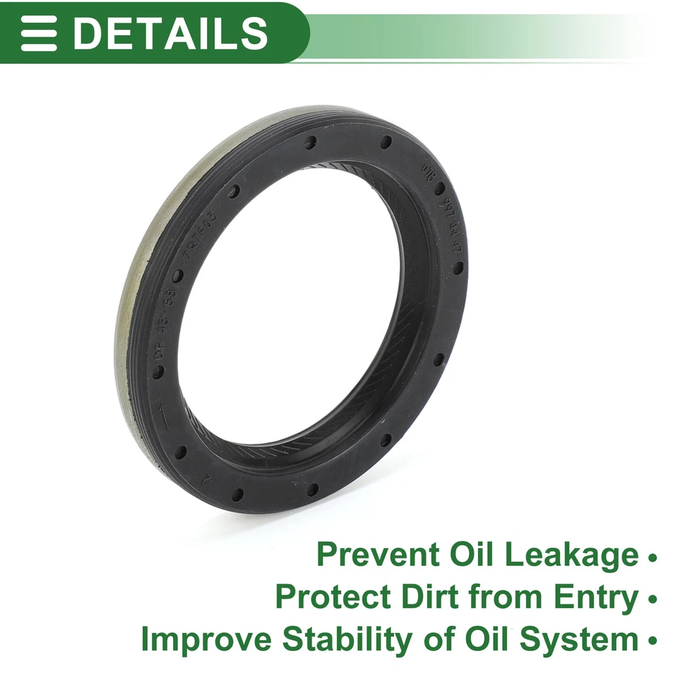 Sello de aceite del cigüeñal delantero 1 pieza para HONDA CR-V 2002-2019 Nº0189970447 Sello principal Foto 4 de 4