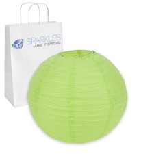 25 pcs 6" inch Chinese Paper Lantern - Apple Green - Wedding Party Event ve