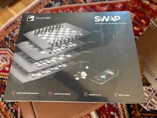 RARE Square Off Swap Automated Movement Smart Chess Board  *NEW SEALED