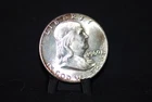 1960 franklin half dollar bu 90% silver