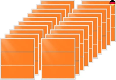 BESUCHE DEN FINDAT-STORE FINDAT Große Rechteckige Etiketten 102 × 51 mm Vinyl Wasserfeste Selbstklebende