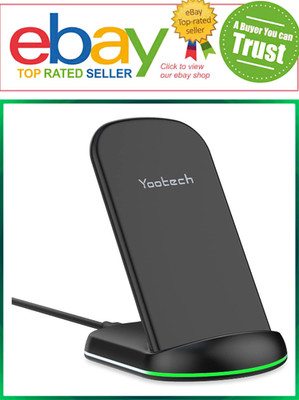 Yootech Wireless Charger, 10W Max Wireless Charging Stand, Compatible with iPhon