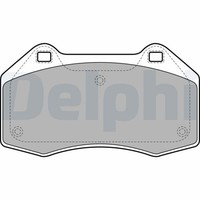 Delphi BremsbeläGe Bremsbelagsatz BremsklöTze Vorne LP1940