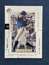 2000 SP Authentic #108 Vernon Wells Toronto Blue Jays /2500